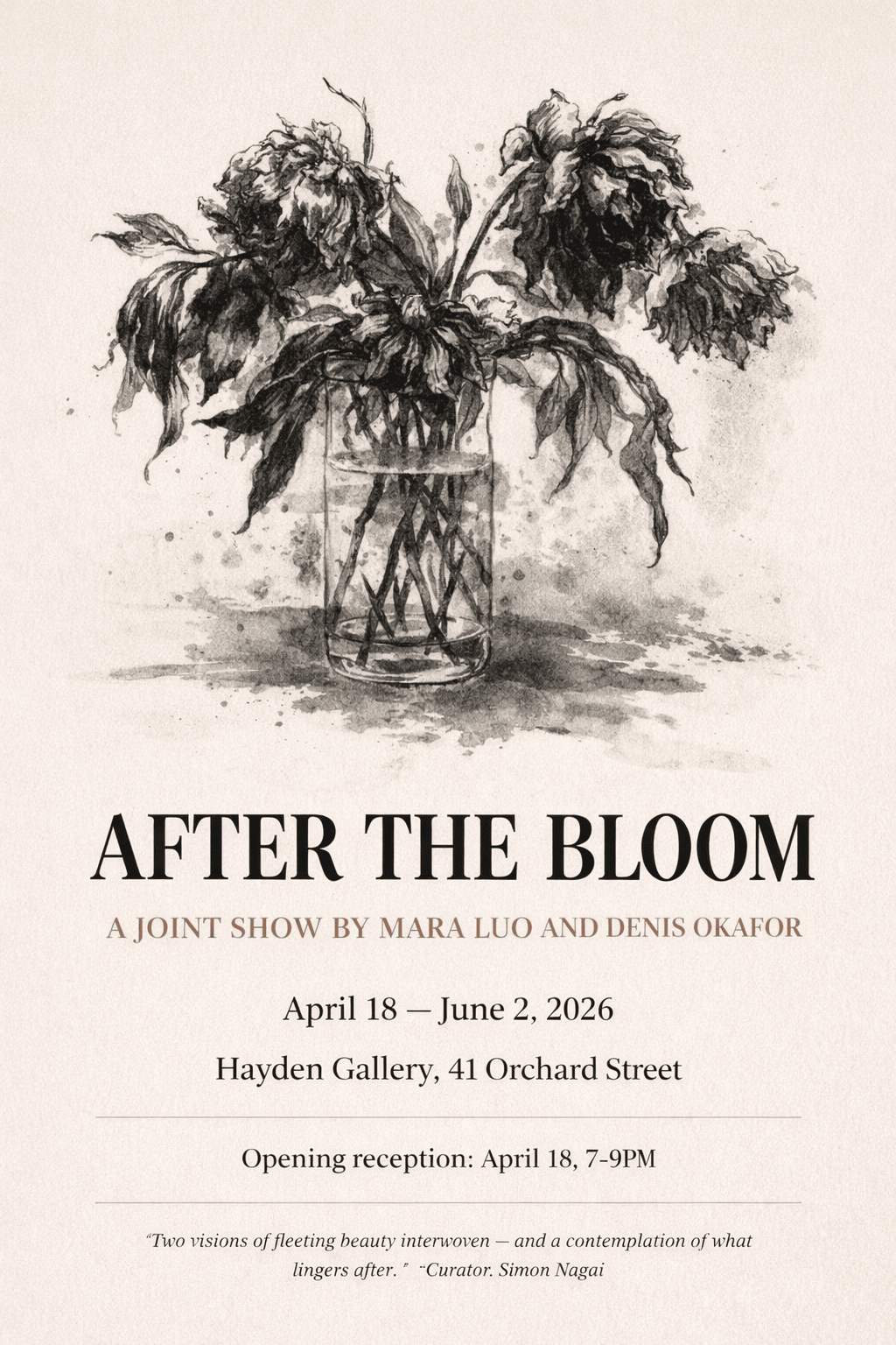 exhibition poster